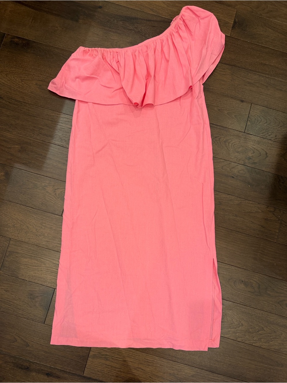 Tuckernuck Pomander Place Florencia One Shoulder Midi Dress Large - C61-092